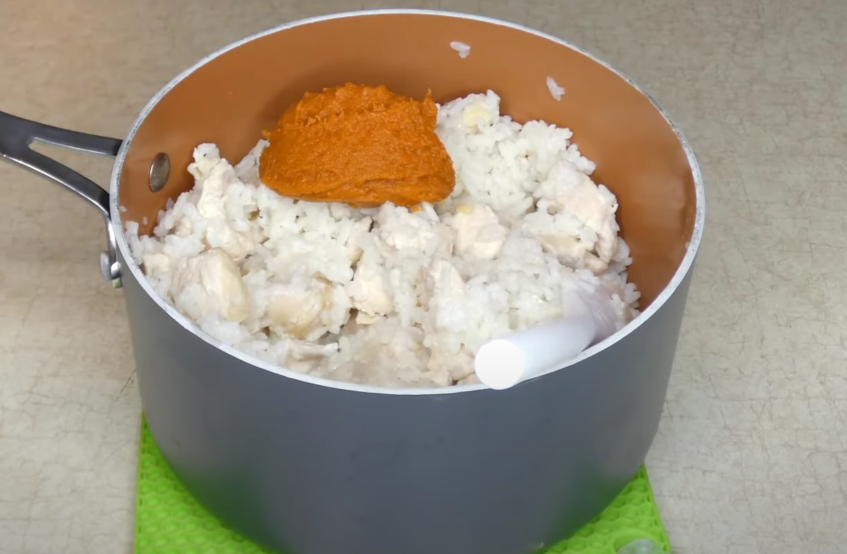 how much chicken and rice to feed dog